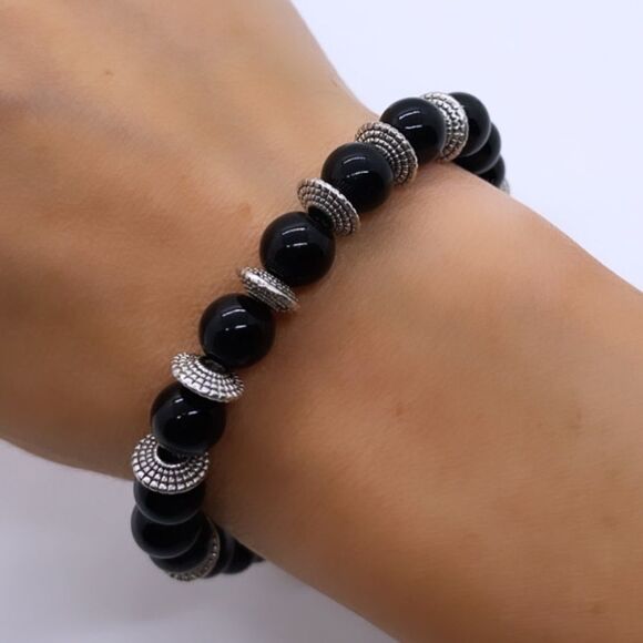 NWT Wool + Pepper Co. Men’s Beaded Bracelet - Picture 1 of 4